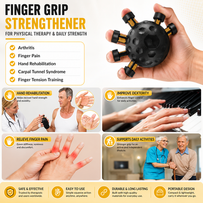 ClawGrip Pro - Adjustable Hand and finger Strength Trainer